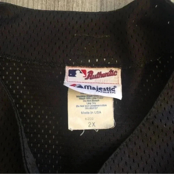 Arizona Diamondbacks 2000 Majestic‎ MLB Snake Edition Jersey 2XL Made In USA - Picture 5 of 14